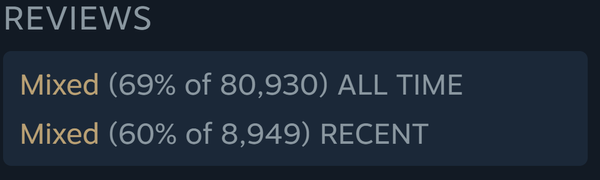 The Starfield Steam Review Situation