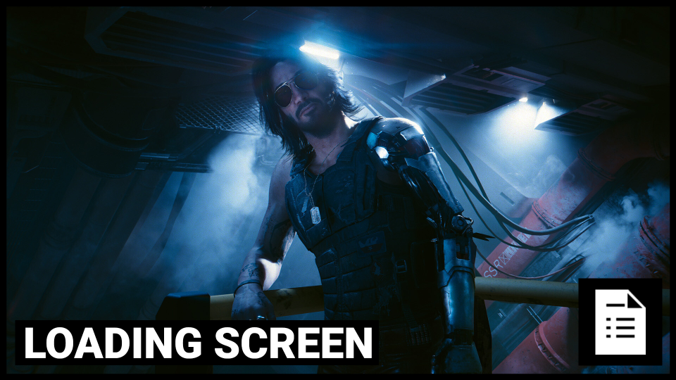 Loading Screen: Paid Mod DMCA-Struck By CDPR